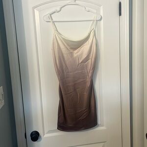 Storia macchiato dress, size small.